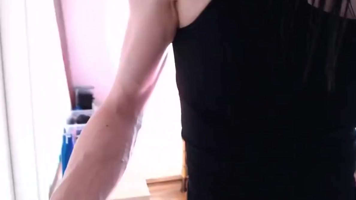 A Nice Sexy Time Solo Tgirl Jerking And Teasing