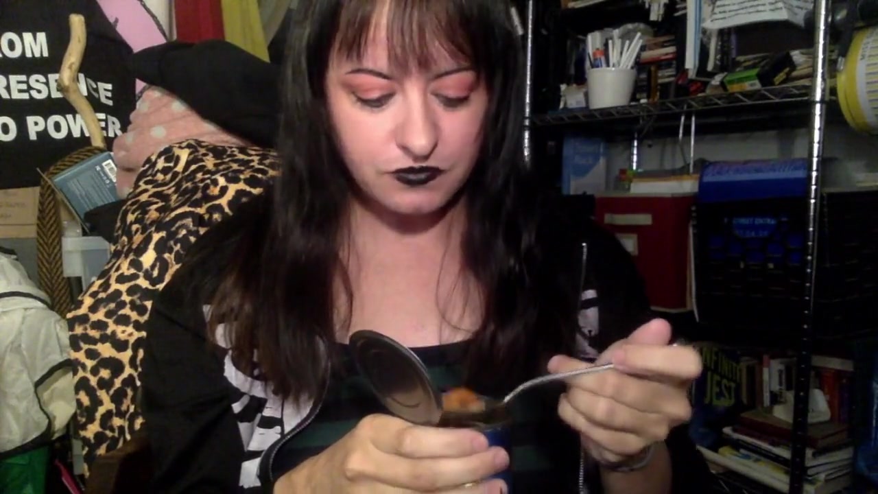 Trans Girl Eats Beans On Webcam Show