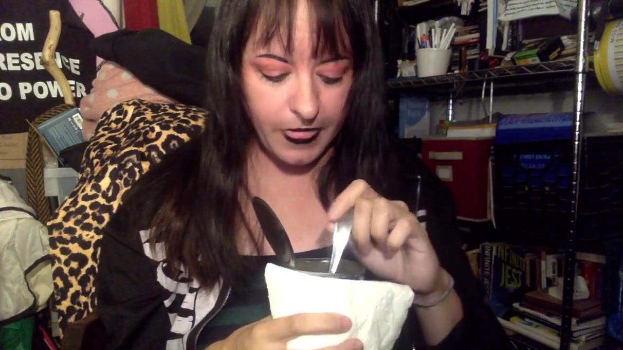 Trans Girl Eats Beans On Webcam Show