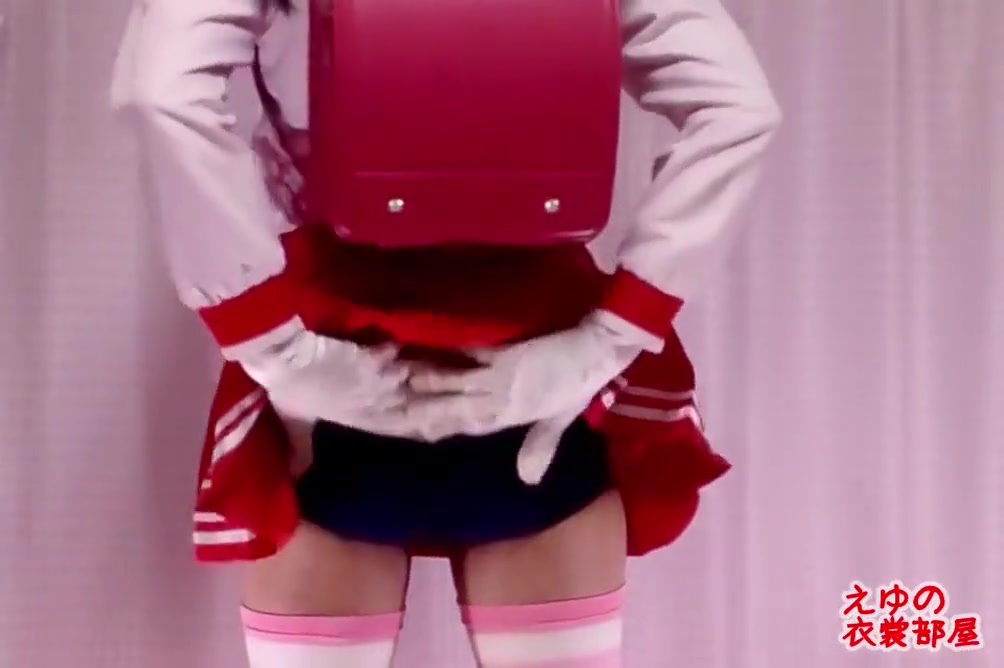Japanese Crossdresser Cosplay Masturbation Sample