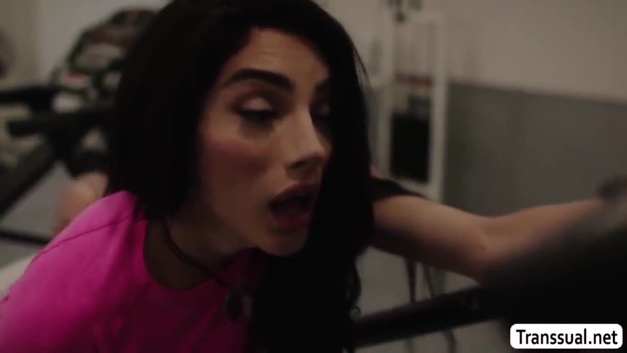Perv Dude Barebacks Busty Shemales Ass