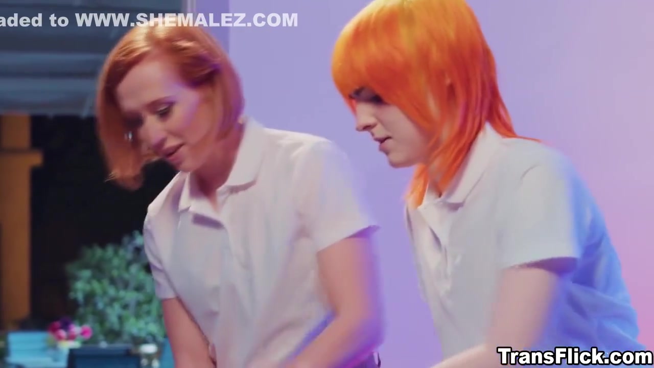 Gets Invited By And - Shiri Allwood, Holly Wood And Jean Hollywood
