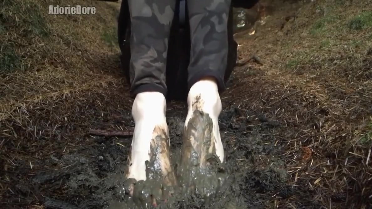 My Dirty Feet Playing In The Mud