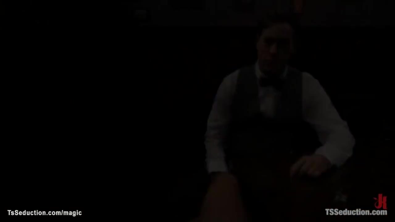 Huge Boobs In Big Male Pole Asian Shemale Fucks Bartender