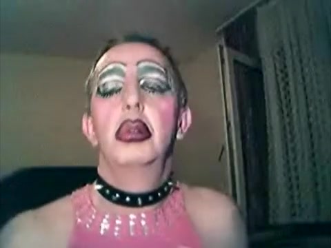 Incredible amateur shemale video with Webcam scenes