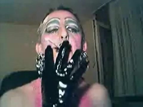 Incredible amateur shemale video with Webcam scenes
