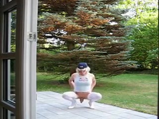 Fabulous amateur shemale video with Outdoor, Stockings scenes