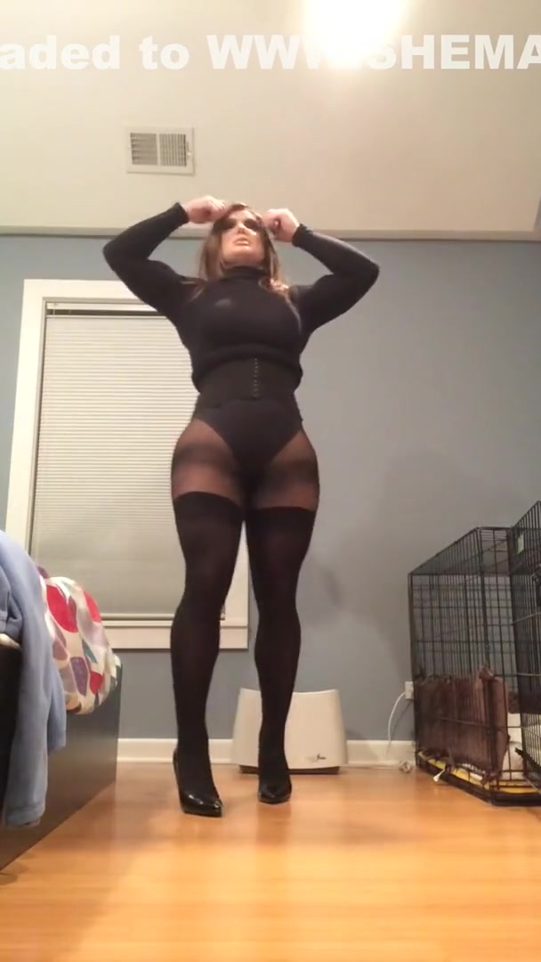 Michaelas Tight Dress (female Mask, Big Booty, Legs, Heels, Pantyhose, Trans, Crossdress)