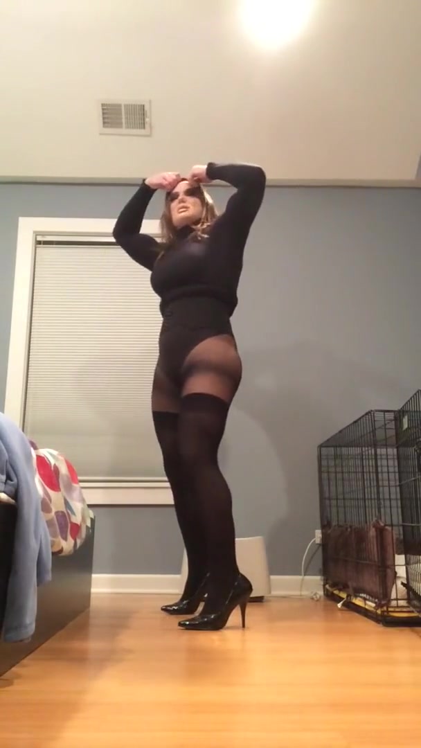 Michaelas Tight Dress (female Mask, Big Booty, Legs, Heels, Pantyhose, Trans, Crossdress)