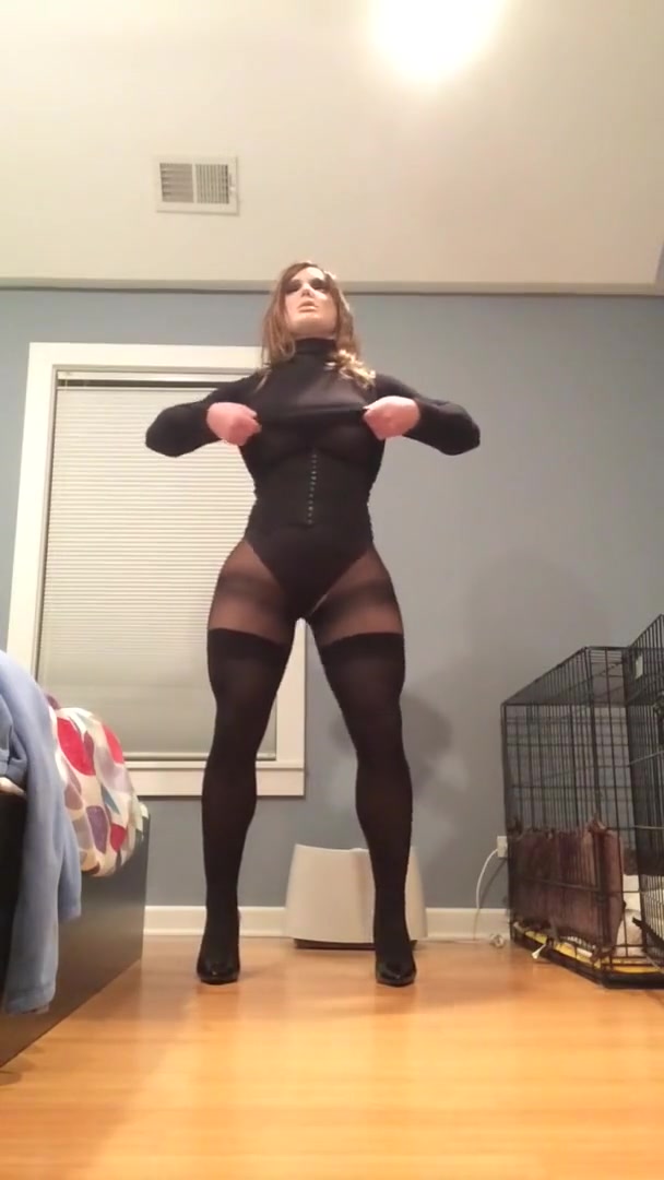 Michaelas Tight Dress (female Mask, Big Booty, Legs, Heels, Pantyhose, Trans, Crossdress)