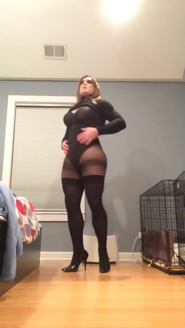 Michaelas Tight Dress (female Mask, Big Booty, Legs, Heels, Pantyhose, Trans, Crossdress)