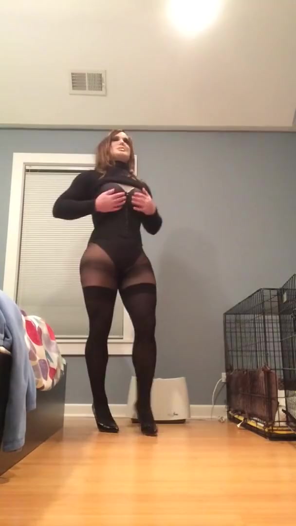 Michaelas Tight Dress (female Mask, Big Booty, Legs, Heels, Pantyhose, Trans, Crossdress)