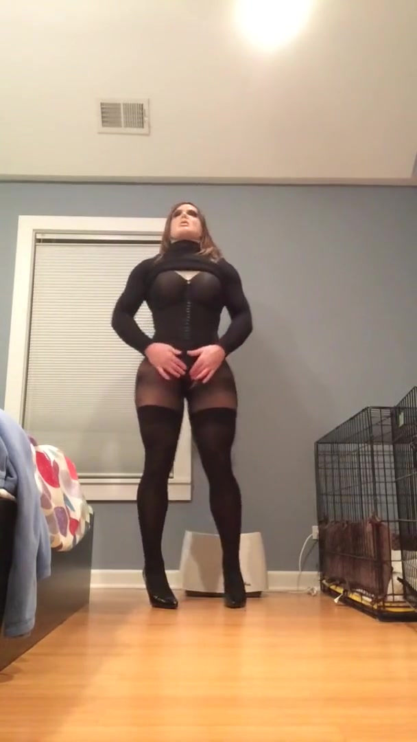 Michaelas Tight Dress (female Mask, Big Booty, Legs, Heels, Pantyhose, Trans, Crossdress)