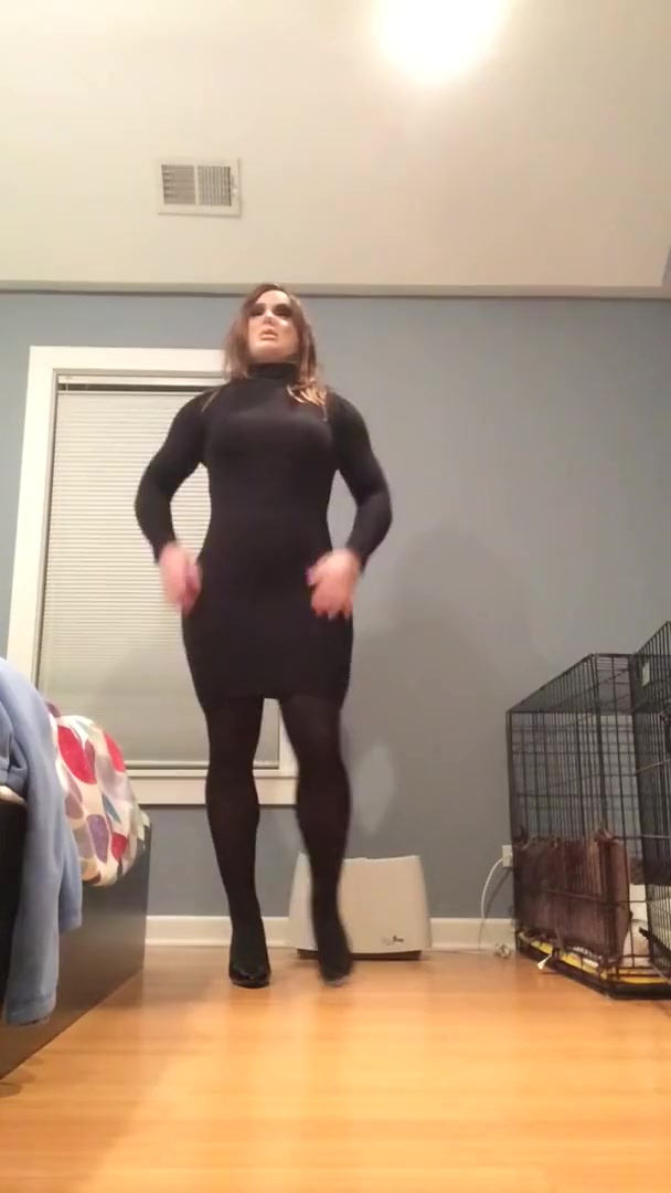 Michaelas Tight Dress (female Mask, Big Booty, Legs, Heels, Pantyhose, Trans, Crossdress)