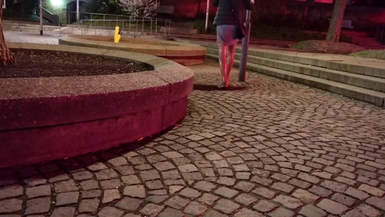 Piss In Latex Pantyhose Outdoor