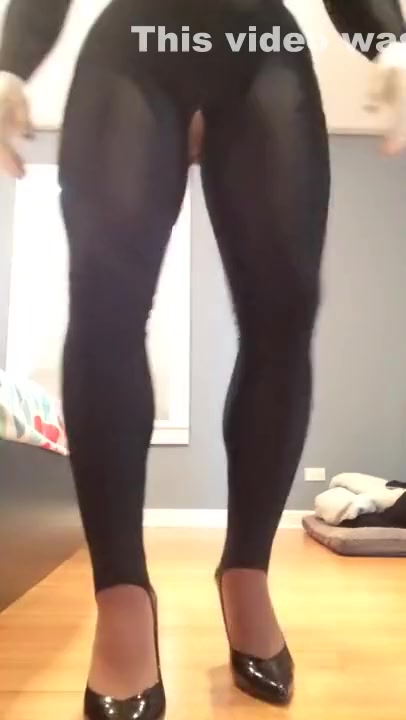 Svetlana Pulls Out Her Cock (female Mask Fetish Cock Sheath Latex Catsuit Trans Crossdress)