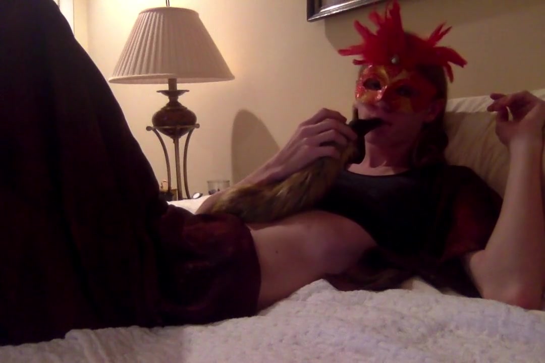 Royal Fox teen 18+ Femboy Twink Plays With Himself And Takes Big Foxy Tail (and Forgets To Edit)