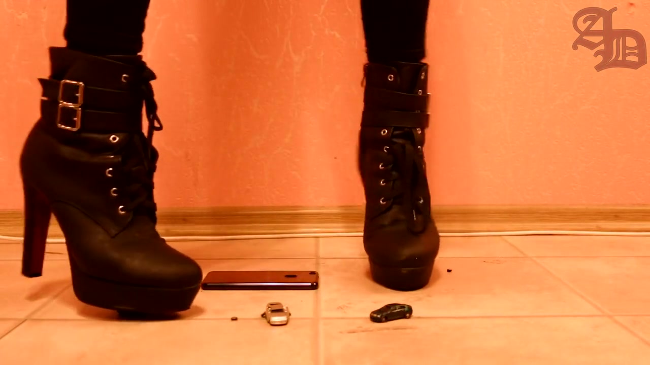 Tranny Giantess Amanda Crushes Small Cars In Black Jeans On High Heels - 1 (crush Fetish)