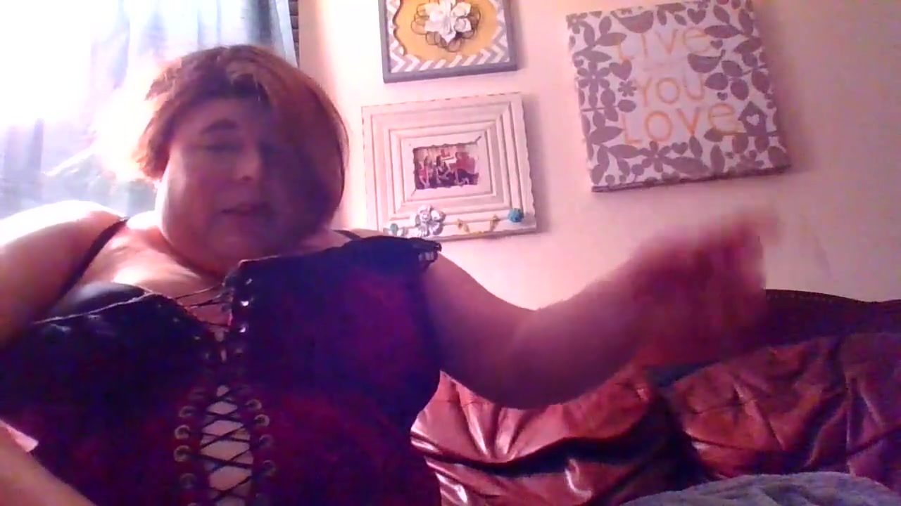 Tranny Bbw Talks About Her Corset Her Pierced Nipples Her Belly Her Domme Persona