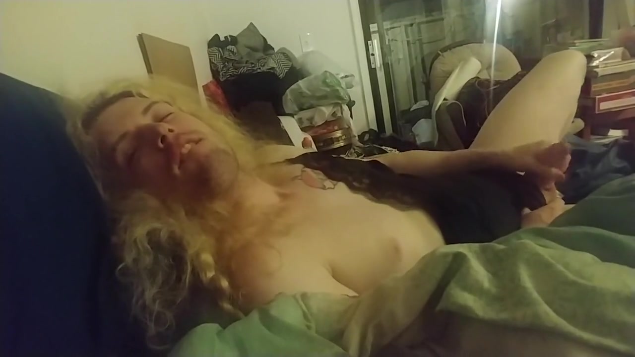 Femboy Cums All Over Himself