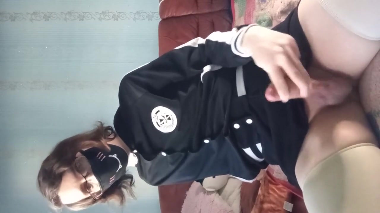 Trans Girl With Uncut Dick Act Naughty And Play With Her