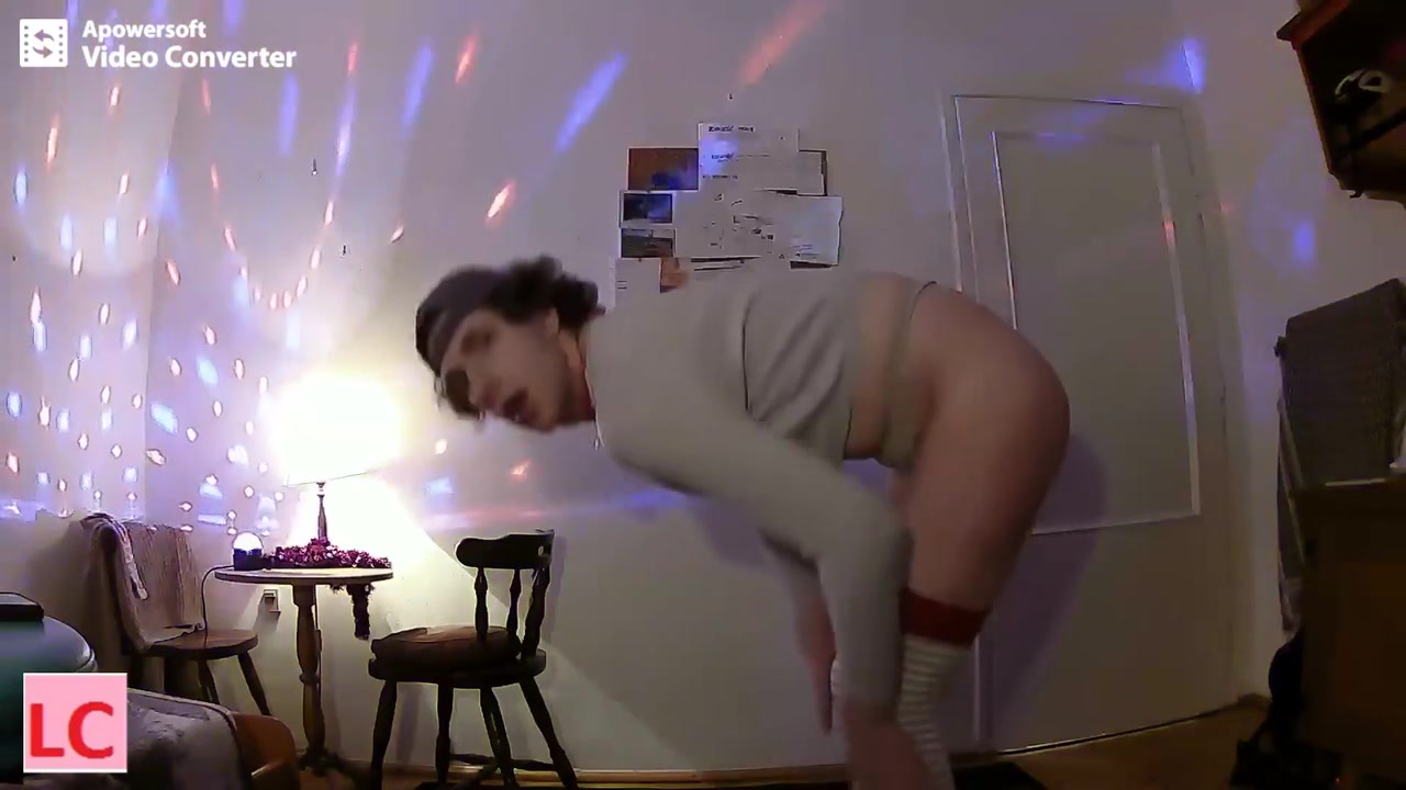 Sissy Boy Dance And Plays With Ass