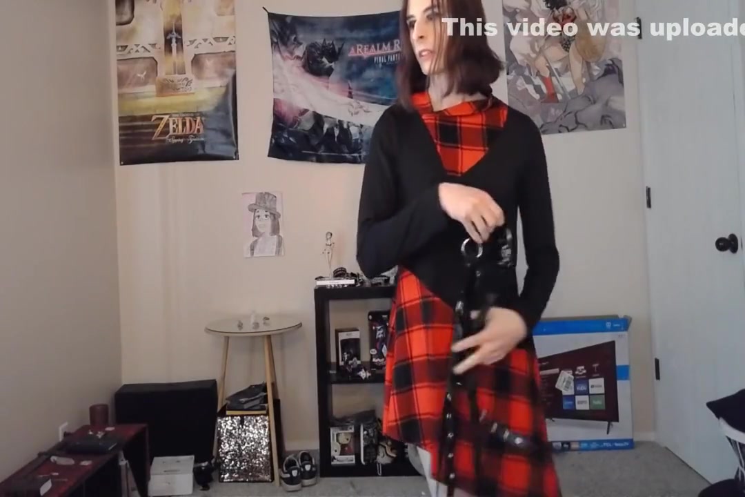 Gothic Azzy Stripping