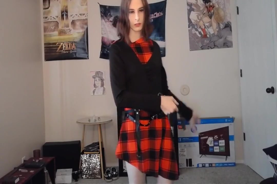 Gothic Azzy Stripping