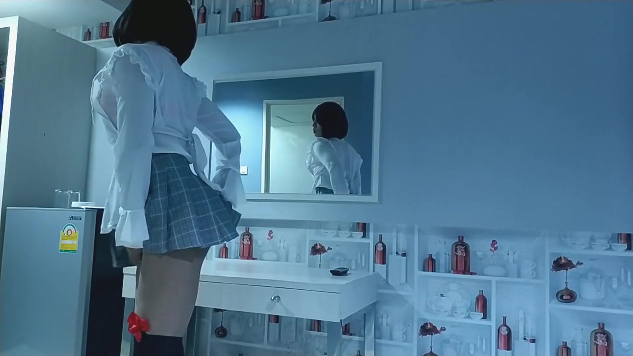 Sneak Into The Room To Solo Cum Maid Goes In To Clean And Masturbate