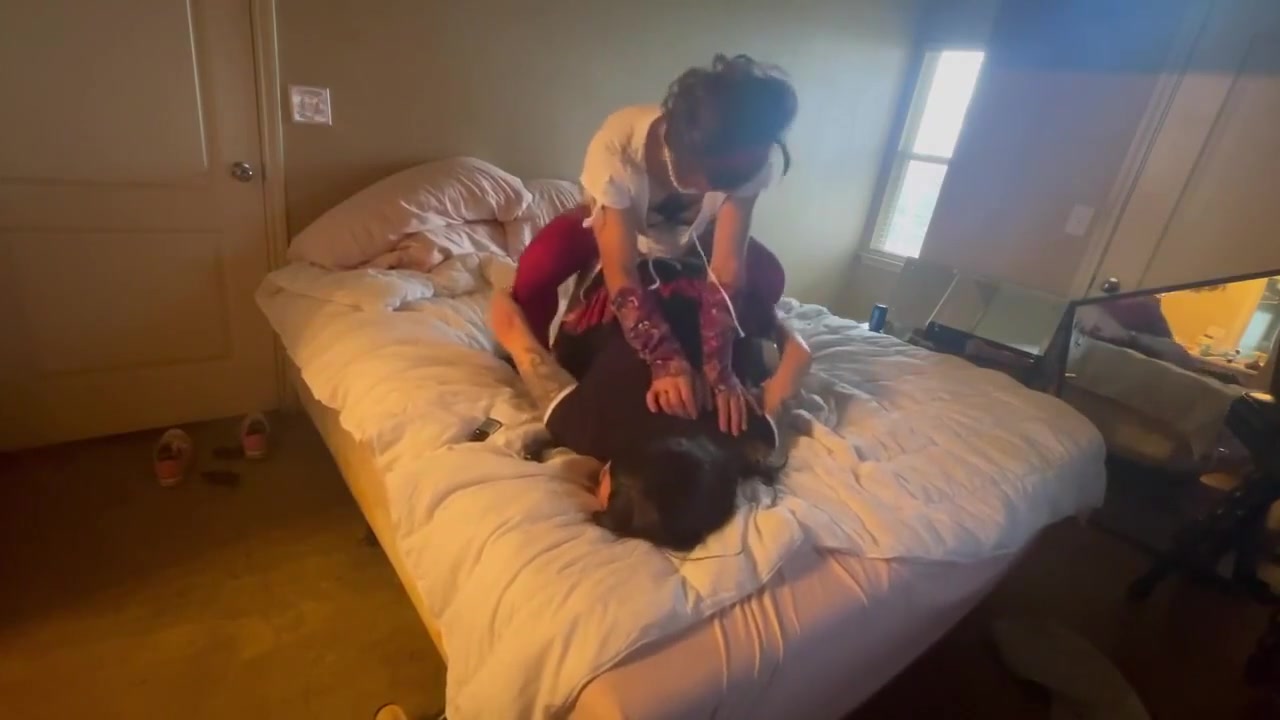 Transbian Stepsister Using Me For Her Pleasure