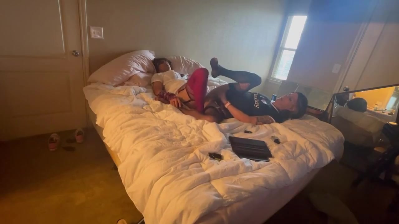 Transbian Stepsister Using Me For Her Pleasure