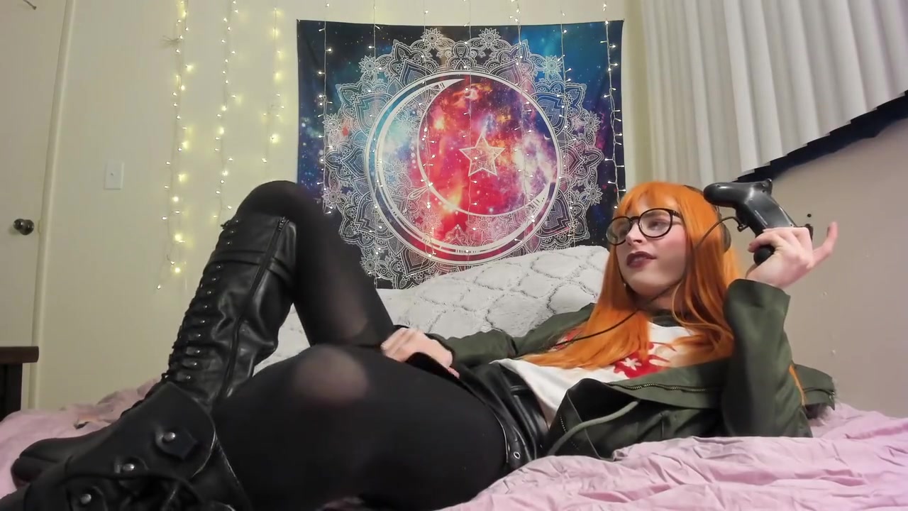 Tgirl Futaba Persona 5 Cosplay Porno Full Video