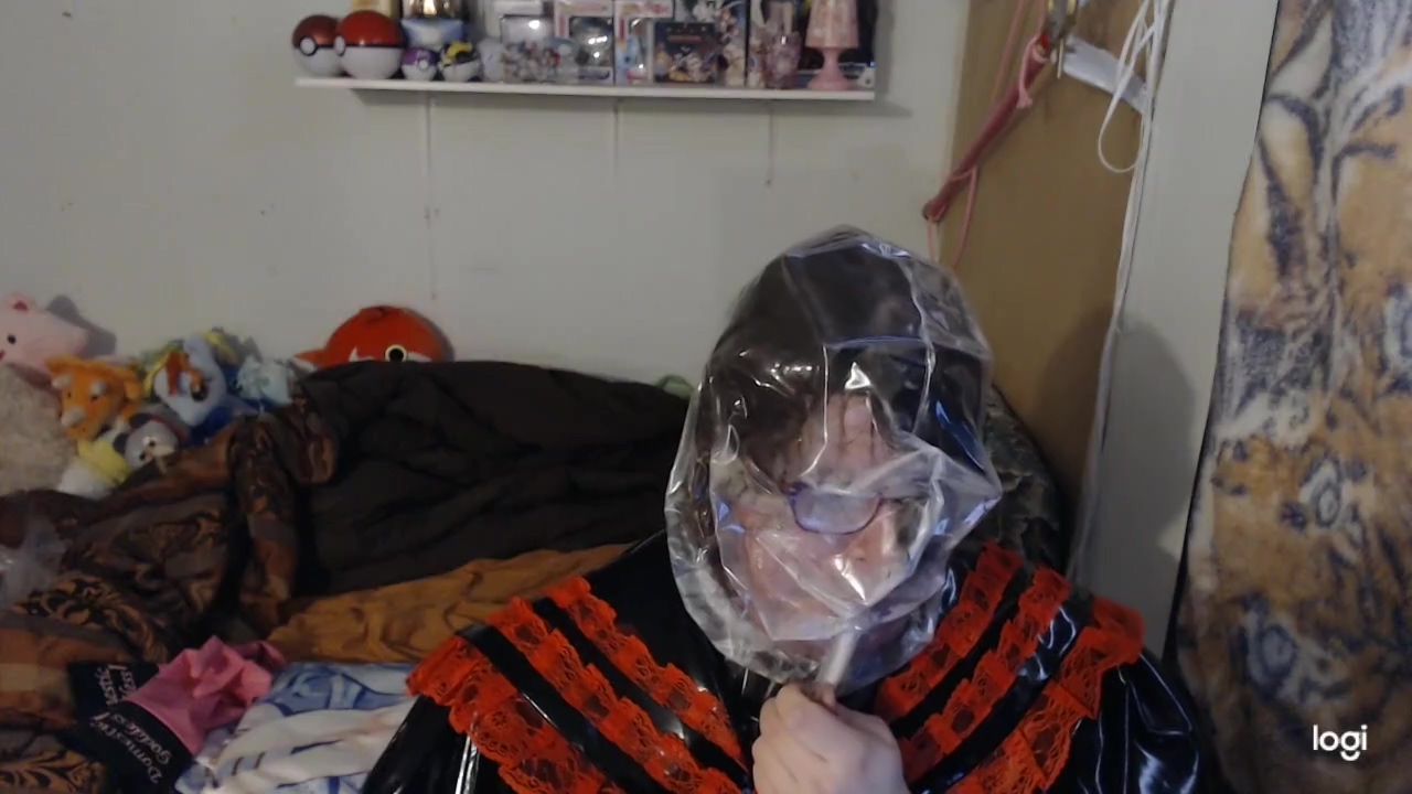 Pvc Rubber Sissy Breathplay And Pillow Hump
