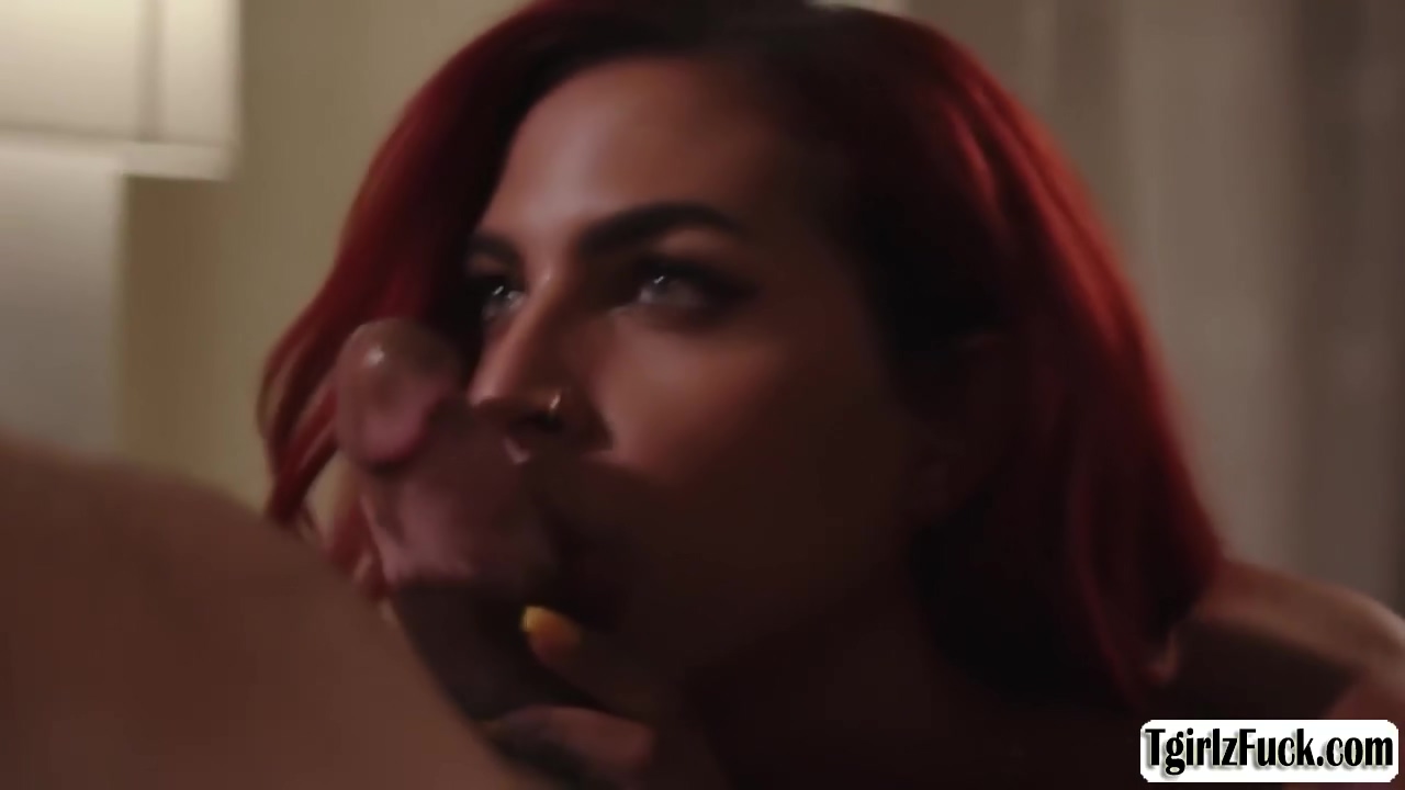 Transsexual Fucks Big Black Cock With Rubi Maxim