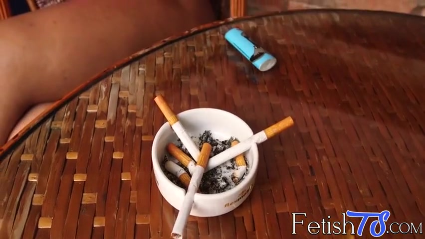 Eloisa Lyron - Smoking Trans Babe Showing Off Her Big Juicy Titties