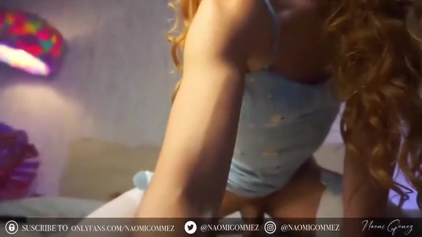 Beauty Latina Riding Big Dildo