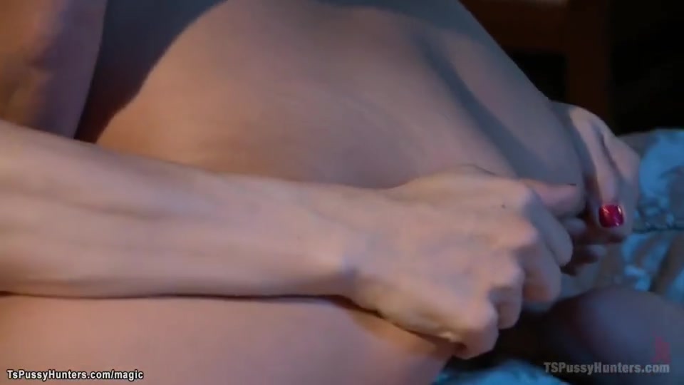 Ts Foxxy And Beretta James In Ts Fucks Babe In Her Ex Bfs Bed