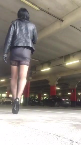 Vicky in black