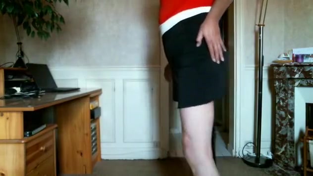 Exotic amateur shemale movie with Redhead, Solo scenes