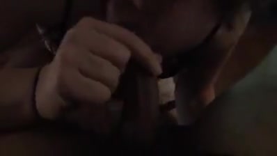 Tonia bbc blowjob with cum in mouth