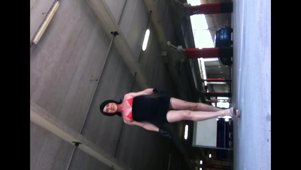 Exhib dans un parking