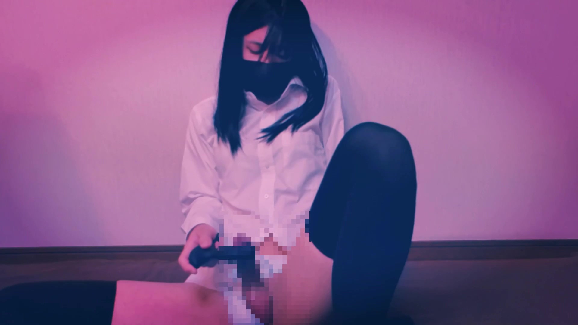 女装 Crossdresser　彼シャツてハイフオtニーしてみました気持ちよくなってる私を見てくたさいッ