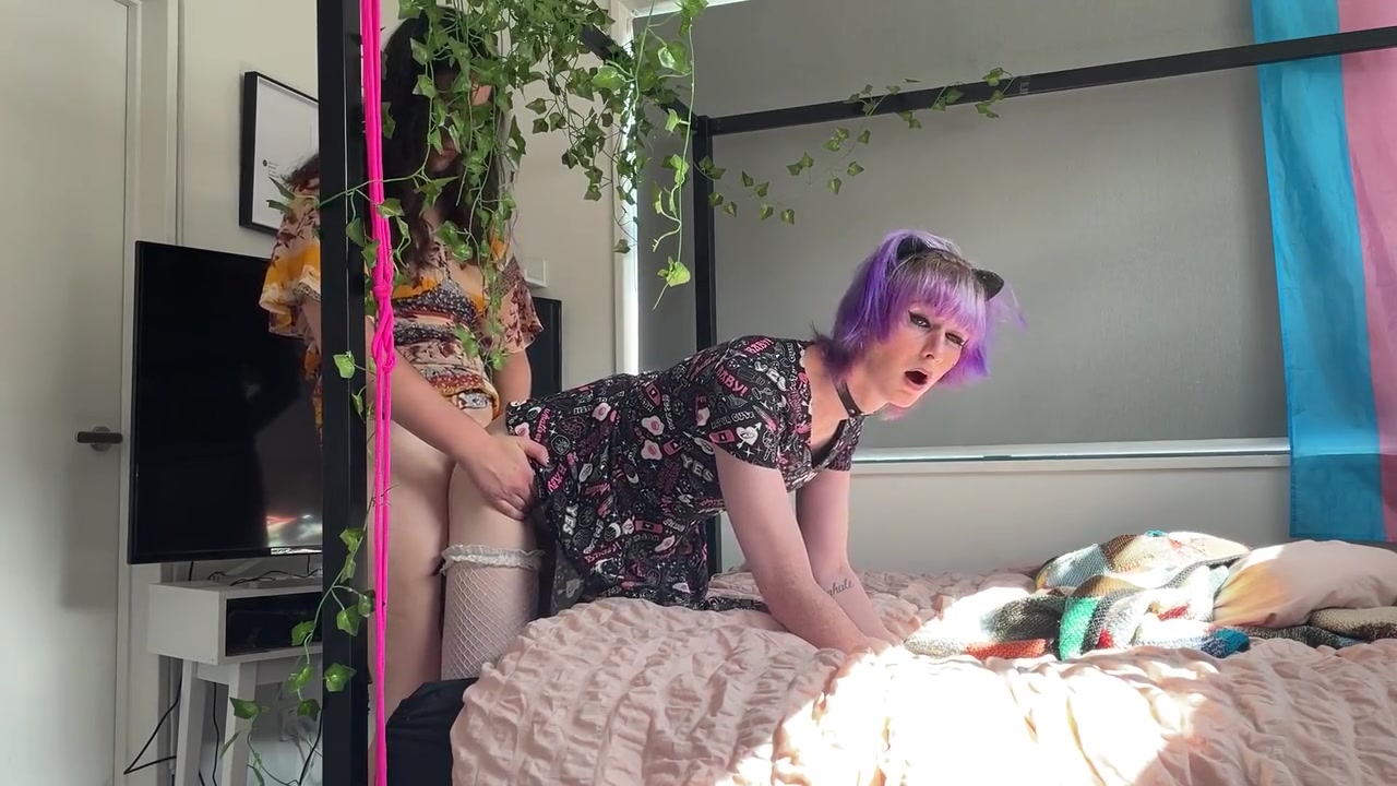 New Zealand Amateur Trans Lesbian Anal Ass Fucking Cassie Moans