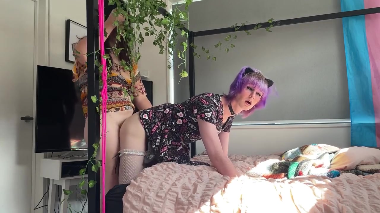 New Zealand Amateur Trans Lesbian Anal Ass Fucking Cassie Moans