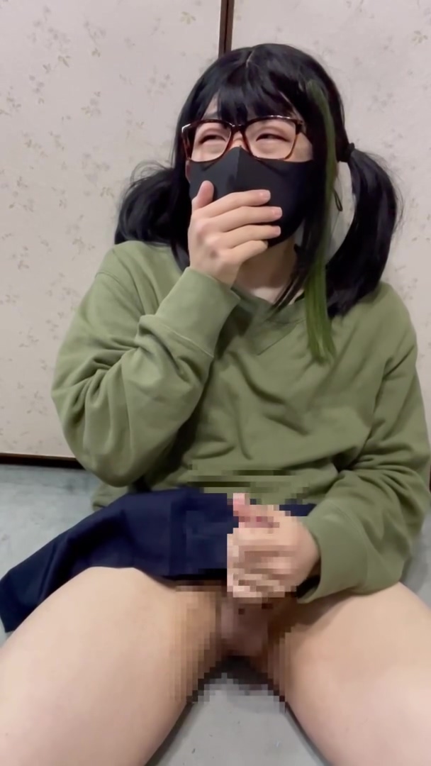 Asian Femboy Sui Busted A Nut From Her Hard Dick!