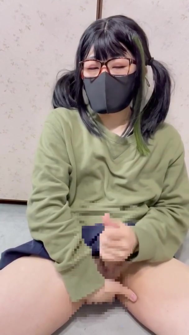 Asian Femboy Sui Busted A Nut From Her Hard Dick!