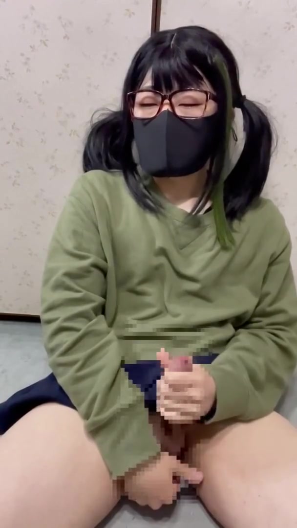 Asian Femboy Sui Busted A Nut From Her Hard Dick!