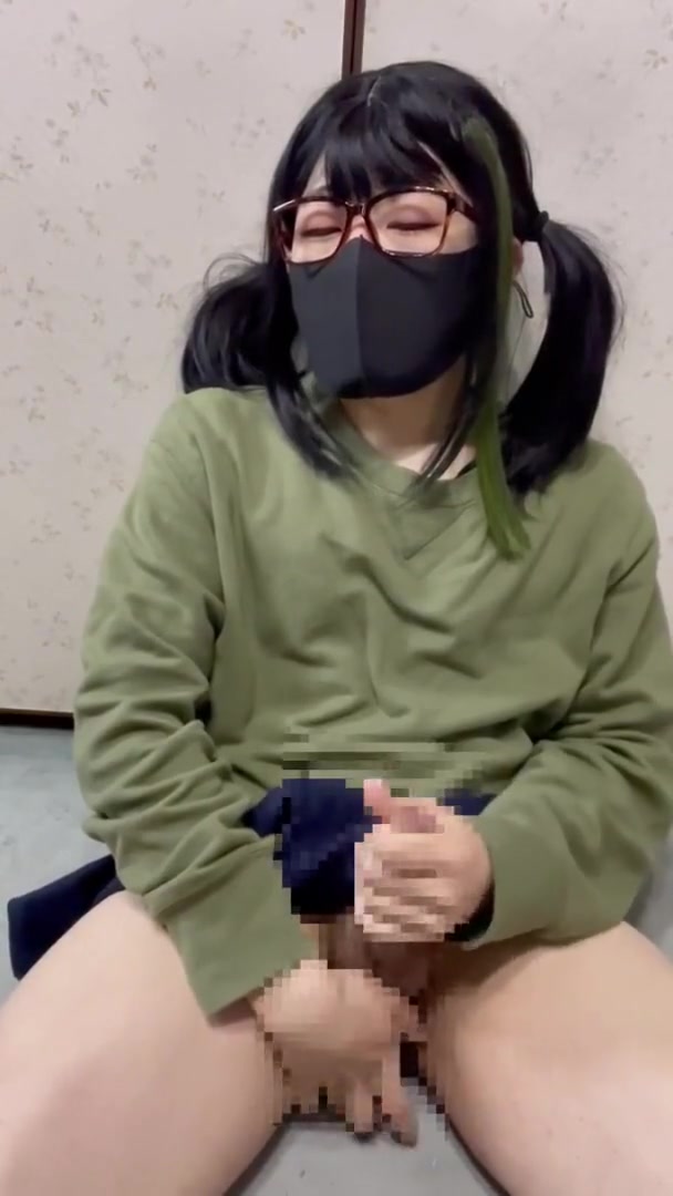 Asian Femboy Sui Busted A Nut From Her Hard Dick!