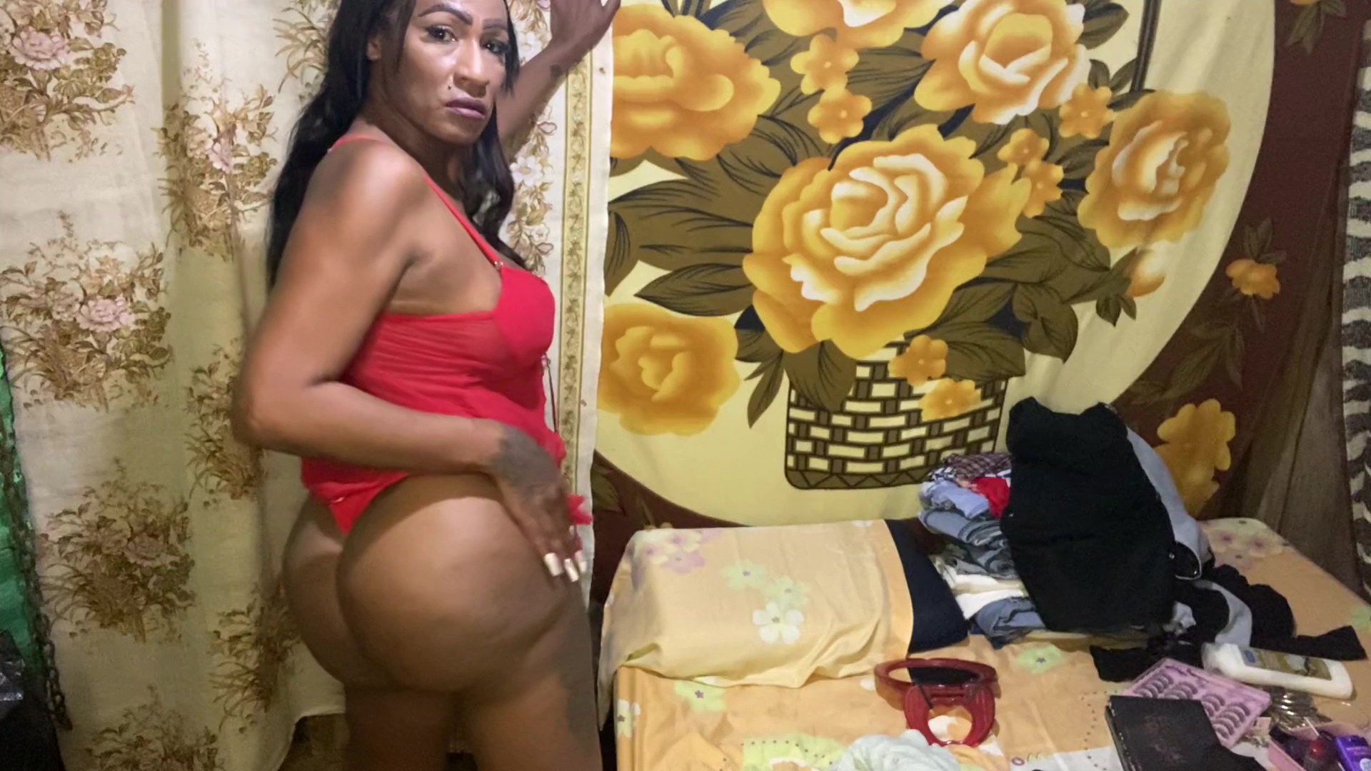Very Horny Shemale Wants To Be Fucked At Her Home
