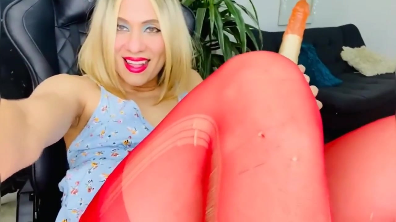 Blonde Using My Sex Toys
